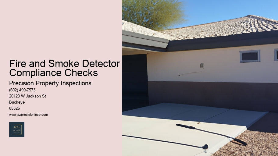 Fire and Smoke Detector Compliance Checks